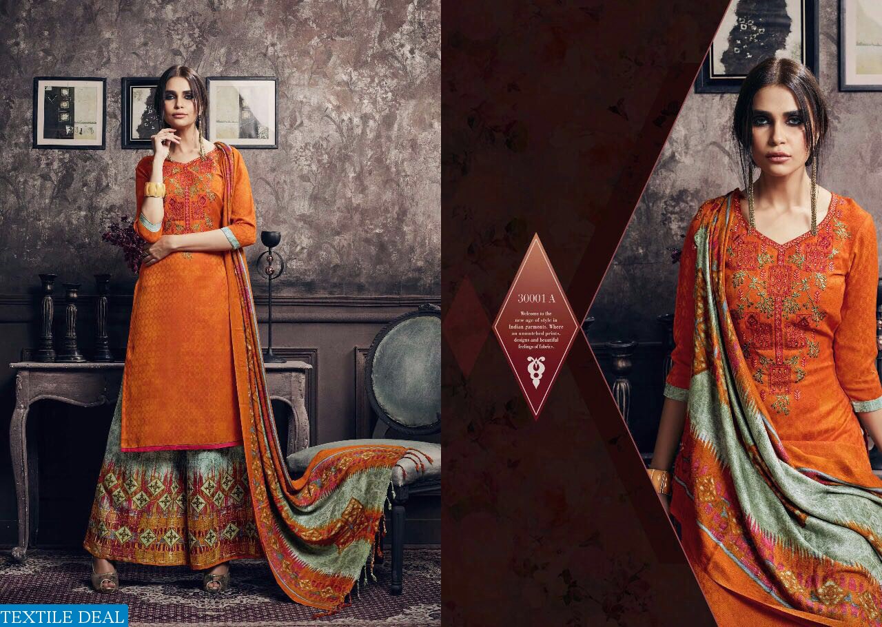 Sargam aarzu vol-7 Wholesale Winter special dress material